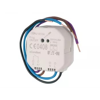 EATON xComfort belaidis perjungimo aktorius be potencialo 1 kanalo 16A įleidžiamas 121080