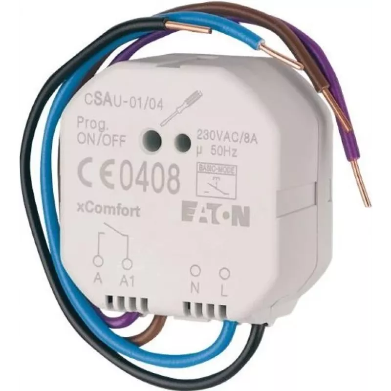 EATON xComfort belaidis perjungimo aktorius be potencialo 1 kanalo 16A įleidžiamas 121080