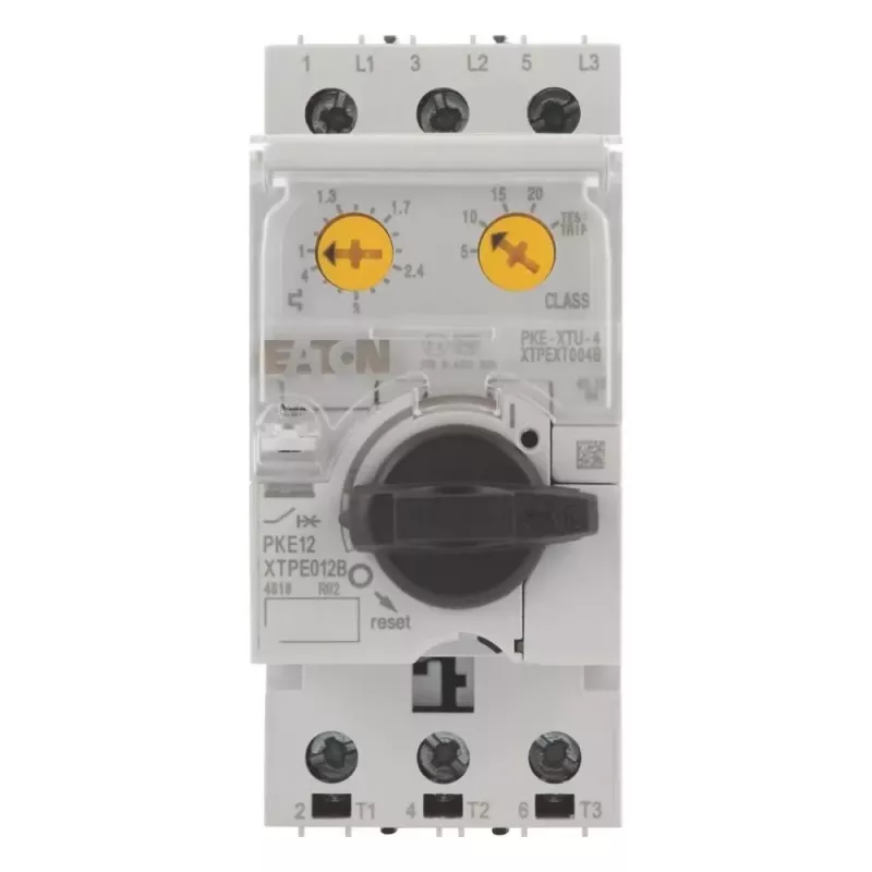 Eaton PKE12/XTU-4 variklio apsaugos automatinis jungiklis, 3 polių, 0,3-12 A, 690 V AC 121732