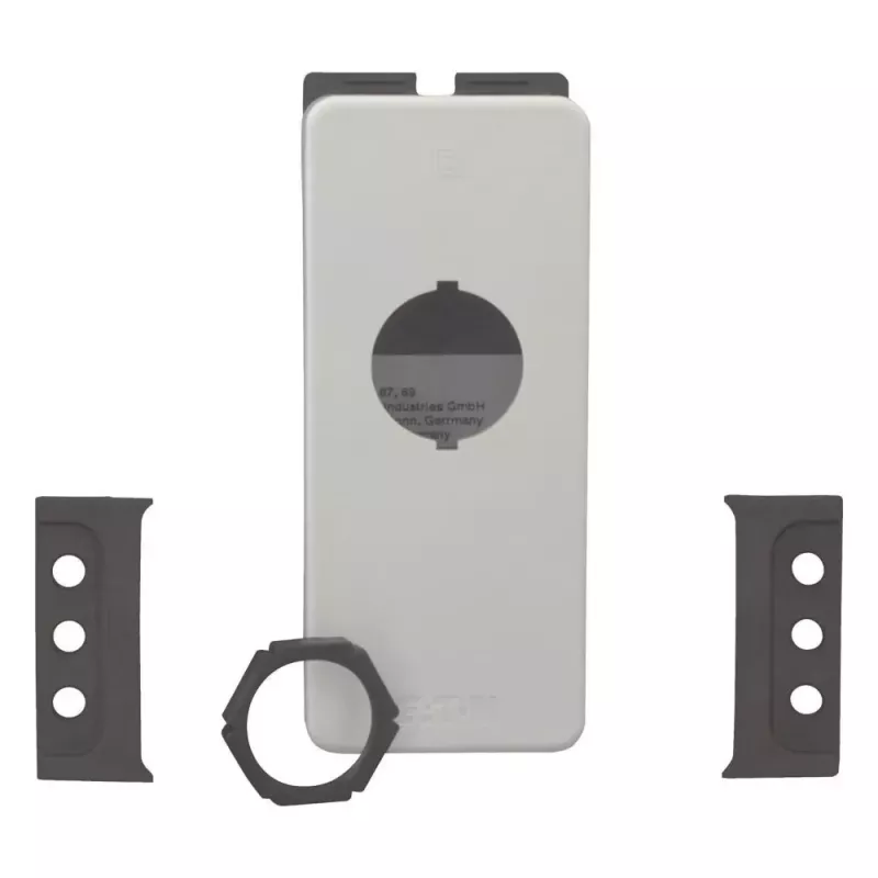EATON M22-FI1 paviršinio montavimo korpusas, 1 valdymo taškas, pilkas/juodas, IP66/IP67/IP69K