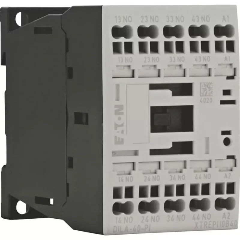 EATON DILA-40(24VDC)-PI pagalbinis kontaktorius 24VDC 4 NO su push-in gnybtais 199208
