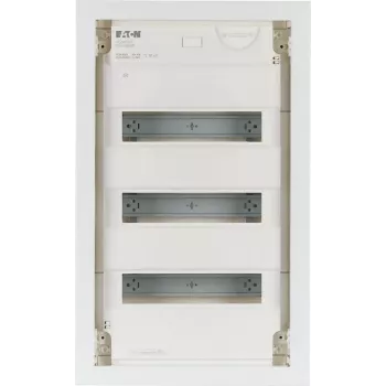 Eaton KLV-36HWP-F paviršinio montavimo skirstomasis skydas, 3 eilės, 36 moduliai, permatomos durelės, baltas 178810