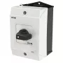 Eaton T0-1-15431/I1 vienpolė svirtinė jungtis, 20 A, IP65, juoda/balta 207070