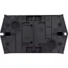 Eaton T0-4-8344/I1/SVB kumštelinis jungiklis, 4 polių, 20 A, 690 V, 3 padėčių, priekinio montavimo, juoda rankena 207163