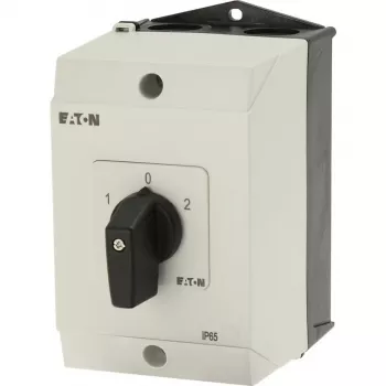 Eaton T3-3-8212/I2 3 polių kumštelinis jungiklis, 32 A, juodas/baltas 207183