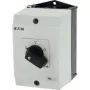 Eaton T3-4-8410/I2 pagrindinis jungiklis 3 polių 63 A 690 V AC ON-OFF, skydinis montavimas, juodas/baltas 207195