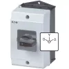 Eaton T3-4-8410/I2 pagrindinis jungiklis 3 polių 63 A 690 V AC ON-OFF, skydinis montavimas, juodas/baltas 207195