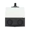 Eaton T3-4-8410/I2 pagrindinis jungiklis 3 polių 63 A 690 V AC ON-OFF, skydinis montavimas, juodas/baltas 207195