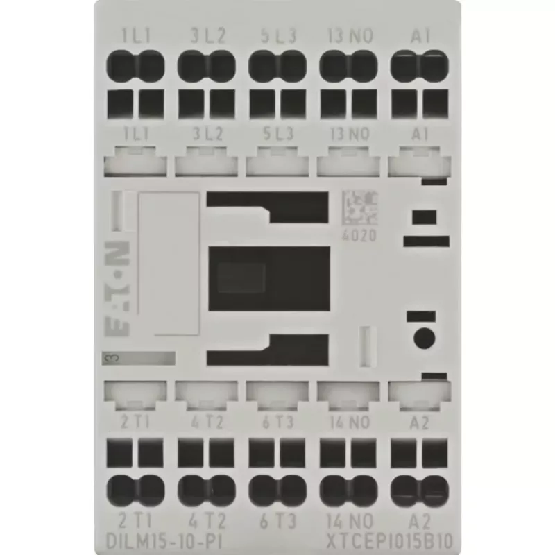 EATON DILM15 kontaktoriuss, 3 polių, 15 A, 230 V 50 Hz / 240 V 60 Hz ritė, 1NO+1NC 199249