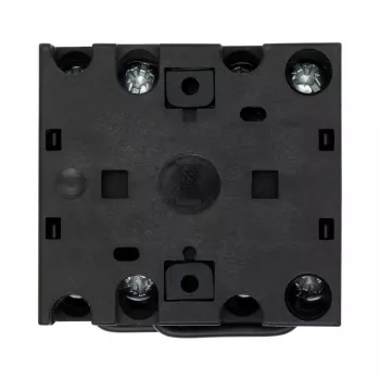 Eaton T0-1-15421/E kumštelinis jungiklis, 1 polius, ON-OFF, 20 A, 690 V AC, svirtinė rankenėlė, juodas, priekinė plokštė 48x48 mm 095806