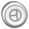 Eaton M22-D-W-X11 mygtuko aktuaratorius, baltas, plastikinis priekinis žiedas, 22,5 mm, momentinis 101673