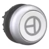 Eaton M22-D-W-X11 mygtuko aktuaratorius, baltas, plastikinis priekinis žiedas, 22,5 mm, momentinis 101673