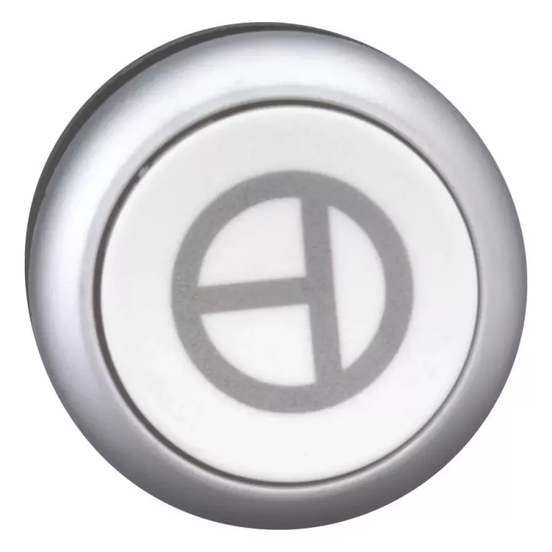 Eaton M22-D-W-X11 mygtuko aktuaratorius, baltas, plastikinis priekinis žiedas, 22,5 mm, momentinis 101673
