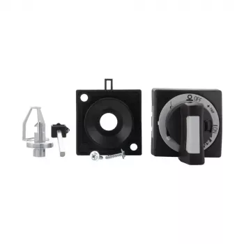 Eaton PKZ0-XH durelių sukabinimo rankena, užrakinama, 64 x 64 x 54 mm, juoda 106132