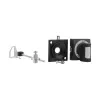 Eaton PKZ0-XH durelių sukabinimo rankena, užrakinama, 64 x 64 x 54 mm, juoda 106132