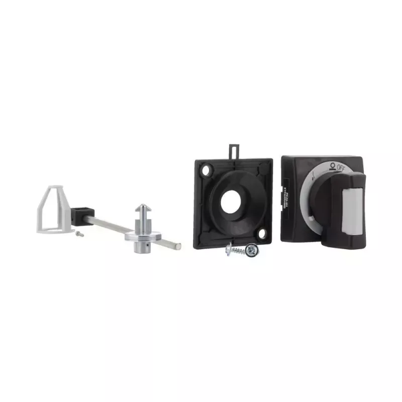 Eaton PKZ0-XH durelių sukabinimo rankena, užrakinama, 64 x 64 x 54 mm, juoda 106132
