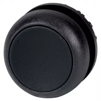 Eaton M22S-D-S mygtuko pavara, įleidžiama, juoda, plastikinis priekinis žiedas, 22,5 mm 216591S