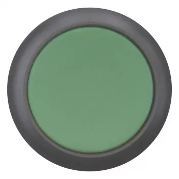 Eaton M22S-D-G mygtuko spaudiklis, plokščias, momentinis, žalias mygtukas, juodas plastikinis apvadas, 22,5 mm, IP66/IP67/IP69 216597