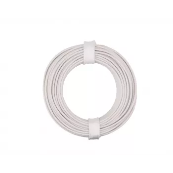Donau Elektronik 175-015 LiY suvyta montažinė viela 1 x 0,75 mm² balta 10 m