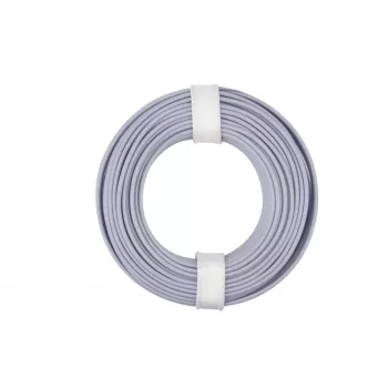 Donau Elektronik 175-019 LiY daugiasluoksnė montažinė viela 1 x 0,75 mm² pilka 10 m