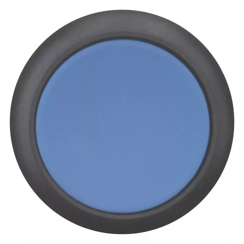 Eaton M22S-D-B plokščiasis mygtuko aktuaratorius, mėlynas, 22,5 mm, momentinis 216601