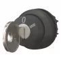 Eaton M22S-WRS3 raktinis perjungiklis, 3 padėčių, fiksuojamas, juodas 216901