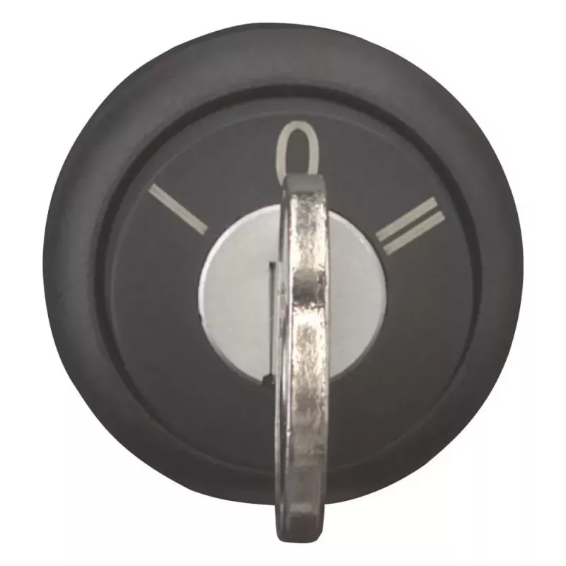 Eaton M22S-WRS3 raktinis perjungiklis, 3 padėčių, fiksuojamas, juodas 216901