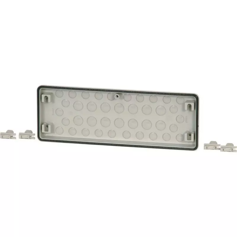 Eaton FL4-2 valdymo spintos flanšas, pilkas plastikas, 329 x 23 x 116 mm, 014863