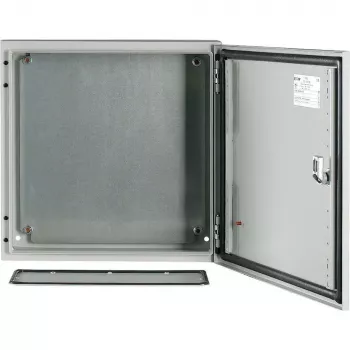 Eaton CS-44/150 sieninis elektros spinta 400x400x150mm, plieninė, IP65, šviesiai pilka 111683