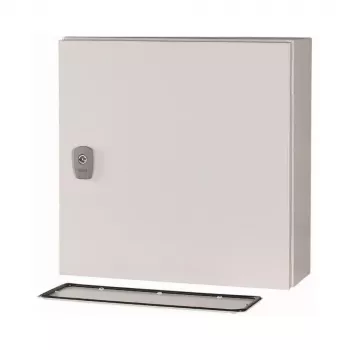 Eaton CS-44/150 sieninis elektros spinta 400x400x150mm, plieninė, IP65, šviesiai pilka 111683