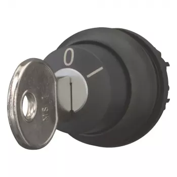 Eaton M22S-WS raktu valdomas perjungiklis, 2 padėčių, fiksuojamas, juodas 216882