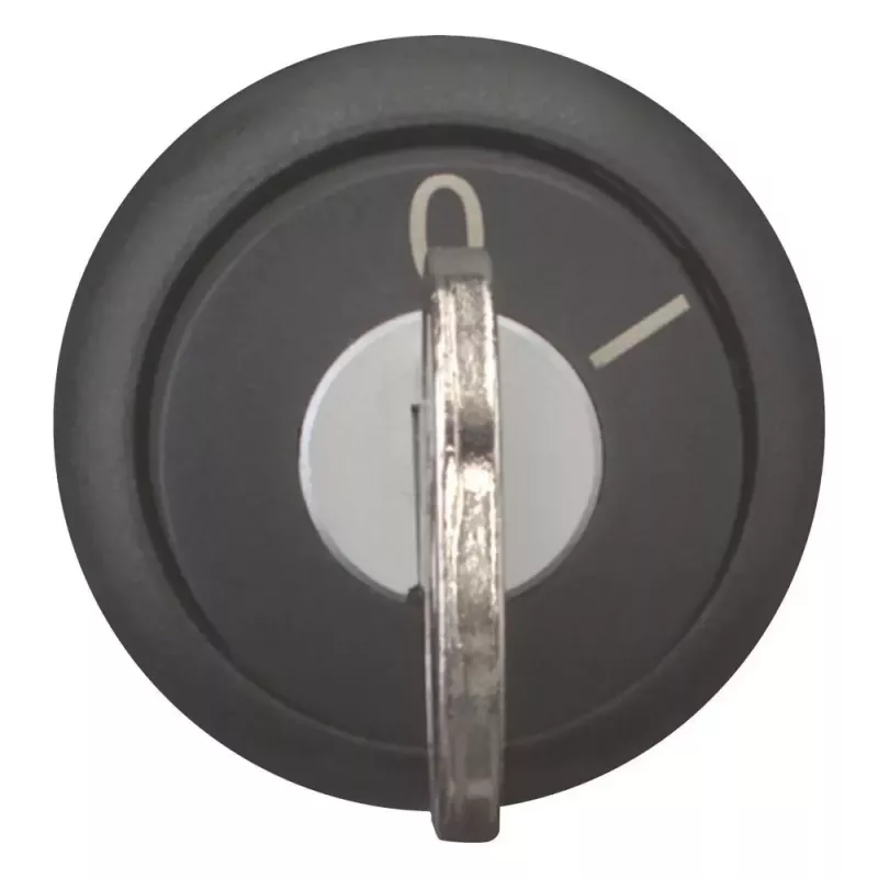 Eaton M22S-WS raktu valdomas perjungiklis, 2 padėčių, fiksuojamas, juodas 216882