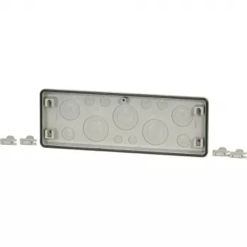 Eaton FL4-5 korpuso flanšas, pilkas plastikas, 329 x 23 x 116 mm 021982