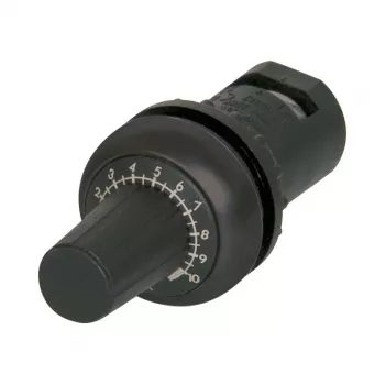 Eaton M22S-R1K sukamasis potenciometras, 1 kΩ, 0,5 W, vieno posūkio, linijinis