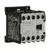 Eaton DILEM12-10 mini kontaktorius, 3 polių, 12 A, 230 V 50 Hz / 240 V 60 Hz ritė, 1 NO pagalbinis kontaktas, IP20, juodas/baltas 127075