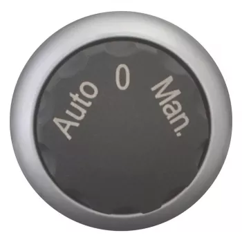 Eaton M22-WR3-X94 3 padėčių fiksuotas pasukimo jungiklio aktorius, juodas, 22,5 mm