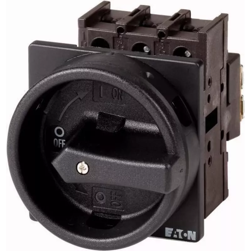 Eaton P1-25/EA/SVB-SW 3 polių pagrindinis jungiklis, 25 A, IP65, juodas 048365