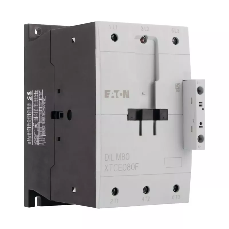 Eaton DILM80 3 polių galios kontaktorius, 80 A AC-3, 230 V AC 50 Hz / 240 V AC 60 Hz ritė 239402