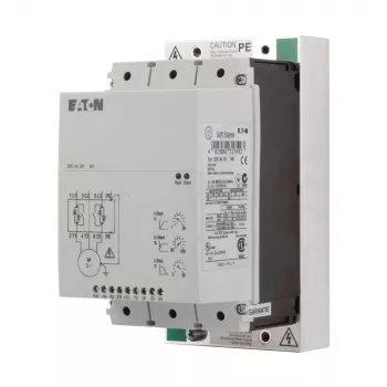 Eaton DS7-340SX041N0-N DS7 švelnaus paleidimo įtaisas, 41 A, 22 kW esant 400 V, 200–480 V AC, 24 V DC valdymo įtampa, integruotas apėjimas (134916)