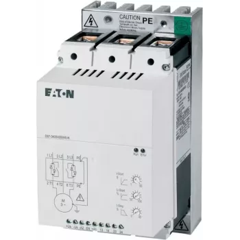 Eaton DS7-340SX041N0-N DS7 švelnaus paleidimo įtaisas, 41 A, 22 kW esant 400 V, 200–480 V AC, 24 V DC valdymo įtampa, integruotas apėjimas (134916)