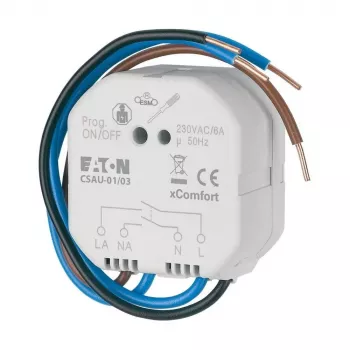Eaton xComfort belaidis perjungimo aktorius, visų polių, 16A, įleidžiamas