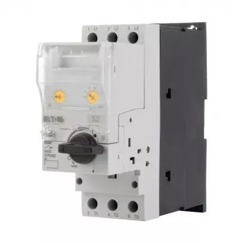 Eaton PKE65/X variklio apsaugos automatinių jungiklių su išjungimo bloku, 16-65 A, 3 polių, 690 V AC 138516