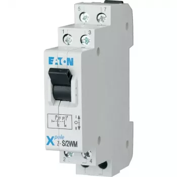 EATON I-O-II perjungimo jungiklis Z-S/2WM 40A 2 polių DIN bėgiui 248346