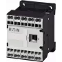 Eaton DILEM-01-G-C(24VDC) mini kontaktorius, 3 polių, 1 NC, 24 V DC ritė, 9 A, 4 kW, IP20, juodas/baltas 230167