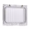 Eaton SKF-FF4 apžiūros langelis su sklende, 4 TE, 94x77x25 mm, pilkas 233780