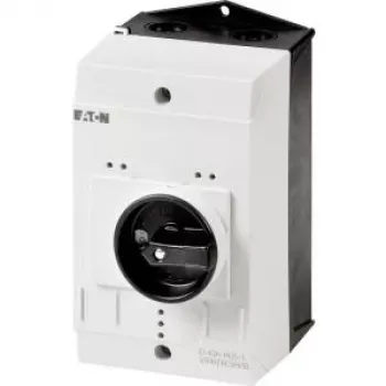Eaton CI-K2-PKZ0-NA-G tuščias korpusas su sukimosi jungikliu, 160 x 100 x 100 mm, juodas/pilkas 262680