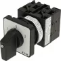Eaton T0-3-8401/E 3 polių ON-OFF sukamasis jungiklis, 20 A, 690 V AC, juoda rankena, montuojamas priekiniame skydelyje 091047