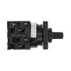 Eaton T0-3-8401/E 3 polių ON-OFF sukamasis jungiklis, 20 A, 690 V AC, juoda rankena, montuojamas priekiniame skydelyje 091047