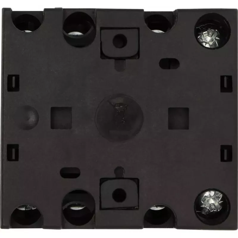 Eaton T0-3-8401/E 3 polių ON-OFF sukamasis jungiklis, 20 A, 690 V AC, juoda rankena, montuojamas priekiniame skydelyje 091047