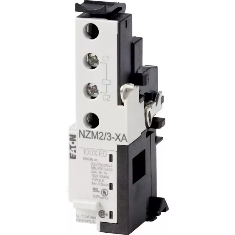 Eaton NZM2/3-XA Šunto atleidimo modulis 24V AC/DC NZM2/3 grandinės pertraukikliams 259754